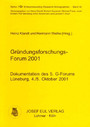 Gründungsforschungs-Forum 2001